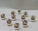 SET OF 10 GERMAN SILVER KALASH FOR POOJA OR RETURN GIFT-CGSG002