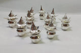 SET OF 10 GERMAN SILVER KALASH FOR POOJA OR RETURN GIFT-CGSG002