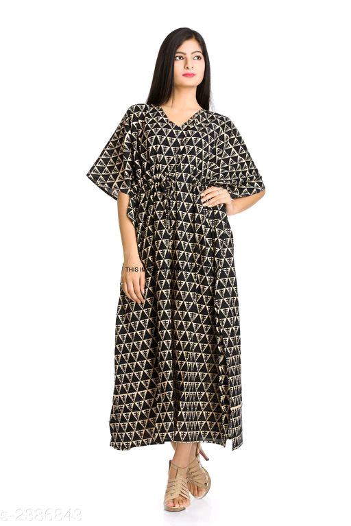 Stun everyone around you with this  Adorable Pure Cotton Women's Kaftan-ms8m05