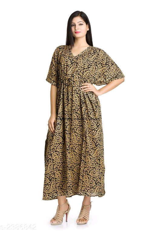 Stun everyone around you with this  Adorable Pure Cotton Women's Kaftan-ms8m04