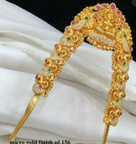 VASUDHA, LAKSHMI GOLD FINISH DIAMOND STUDDED BRIDAL VANGI-VCBV001