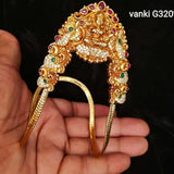 VASUDHA, LAKSHMI GOLD FINISH DIAMOND STUDDED BRIDAL VANGI-VCBV001