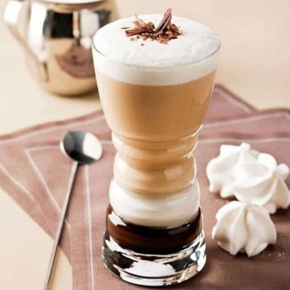 SET OF 6  BARISTA COFFEE GLASSES -SONUG001